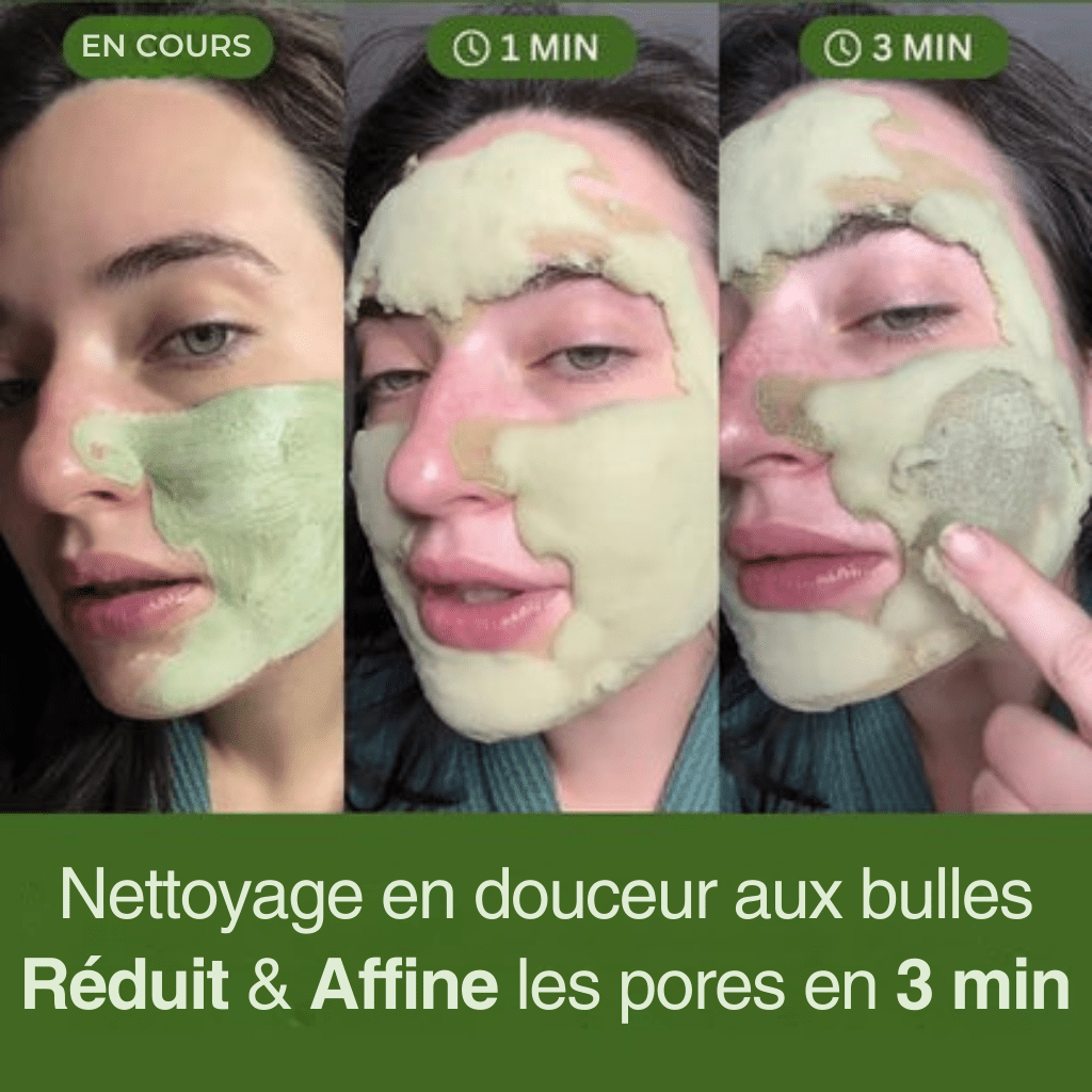 Basil Glow Bubble Mask - LiveLya - LiveLya