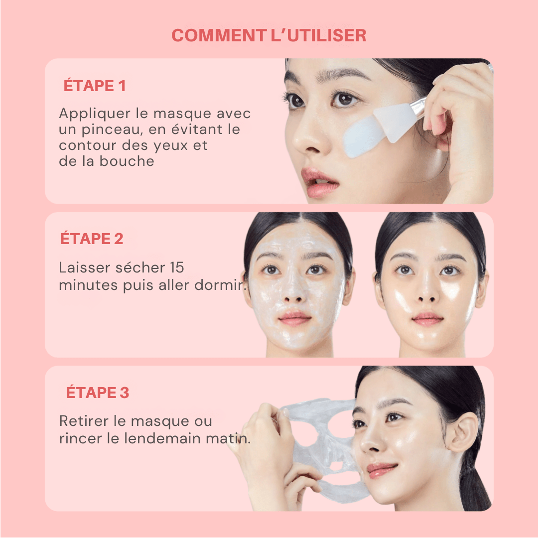 LiveLya - Masque Coréen au Bio Collagène - LiveLya
